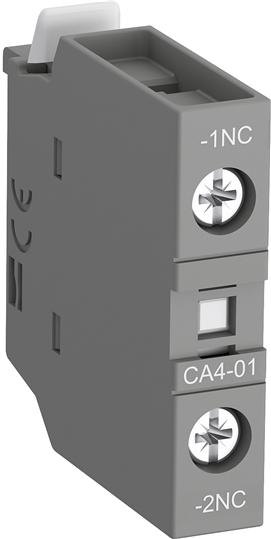 Блок контактный CA4-01 (1НЗ) фронтальный для контакторов AF09-AF96 реле NF22E-NF40E